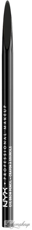 NYX professional makeup Professional Makeup - PRECISION BROW PENCIL - Ołówek do brwi - 06 - BLACK