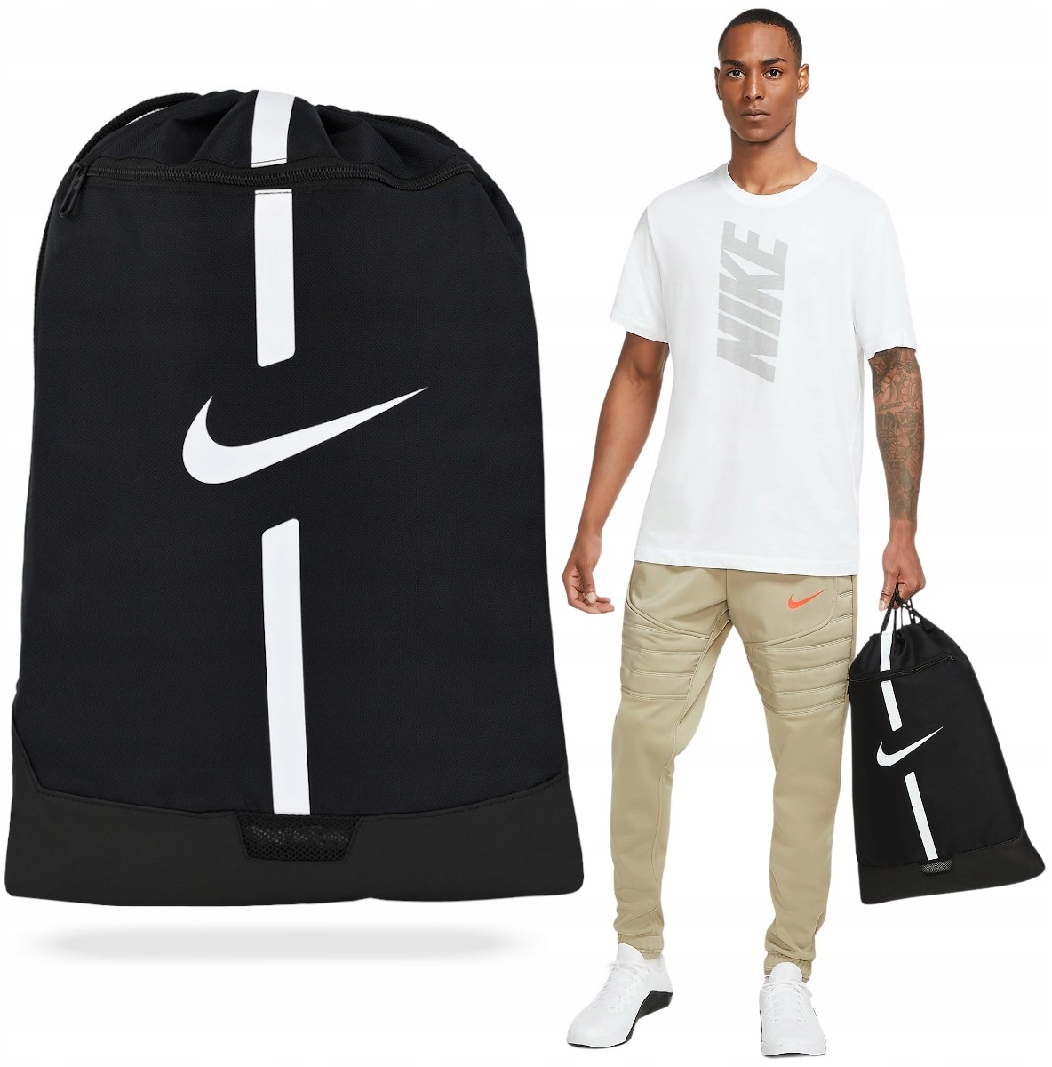 Nike Worek Plecak Z Kieszenią Na Buty Odzież