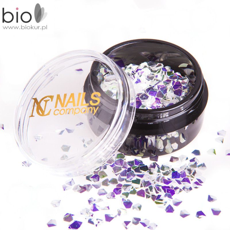 Nails Company NC Diamonds no.1 białe NOWOŚĆ!