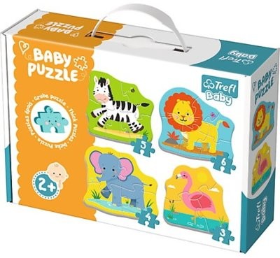 Trefl Baby Classic Zwierzątka na safari GXP-629702