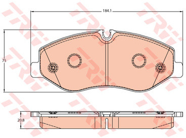 TRW KFZ Ausruestung GmbH) KFZ Ausruestung GmbH) GDB2103 GDB2103
