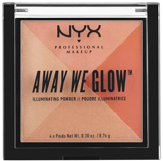 NYX Professional Makeup NYX Professional Makeup - AWAY WE GLOW - ILLUMINATING POWDER - Rozświetlacz do twarzy - 03 CANDLELIT NYXWIRTW-DOTW-02