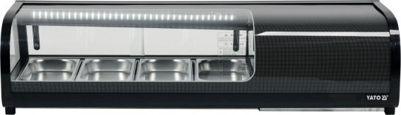 YATO Witryna chłodnicza do sushi 4x GN 1/3 YATO Kraków YG-05000