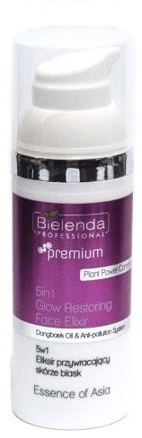 Bielenda Professional, Essence of Asia, eliksir przywracający skórze blask, 5w1, 50 ml