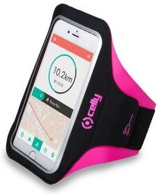 Celly Etui sportowe na rękę Dla telefonów komórkowych Armband XL ARMBANDXLPK) Różowe