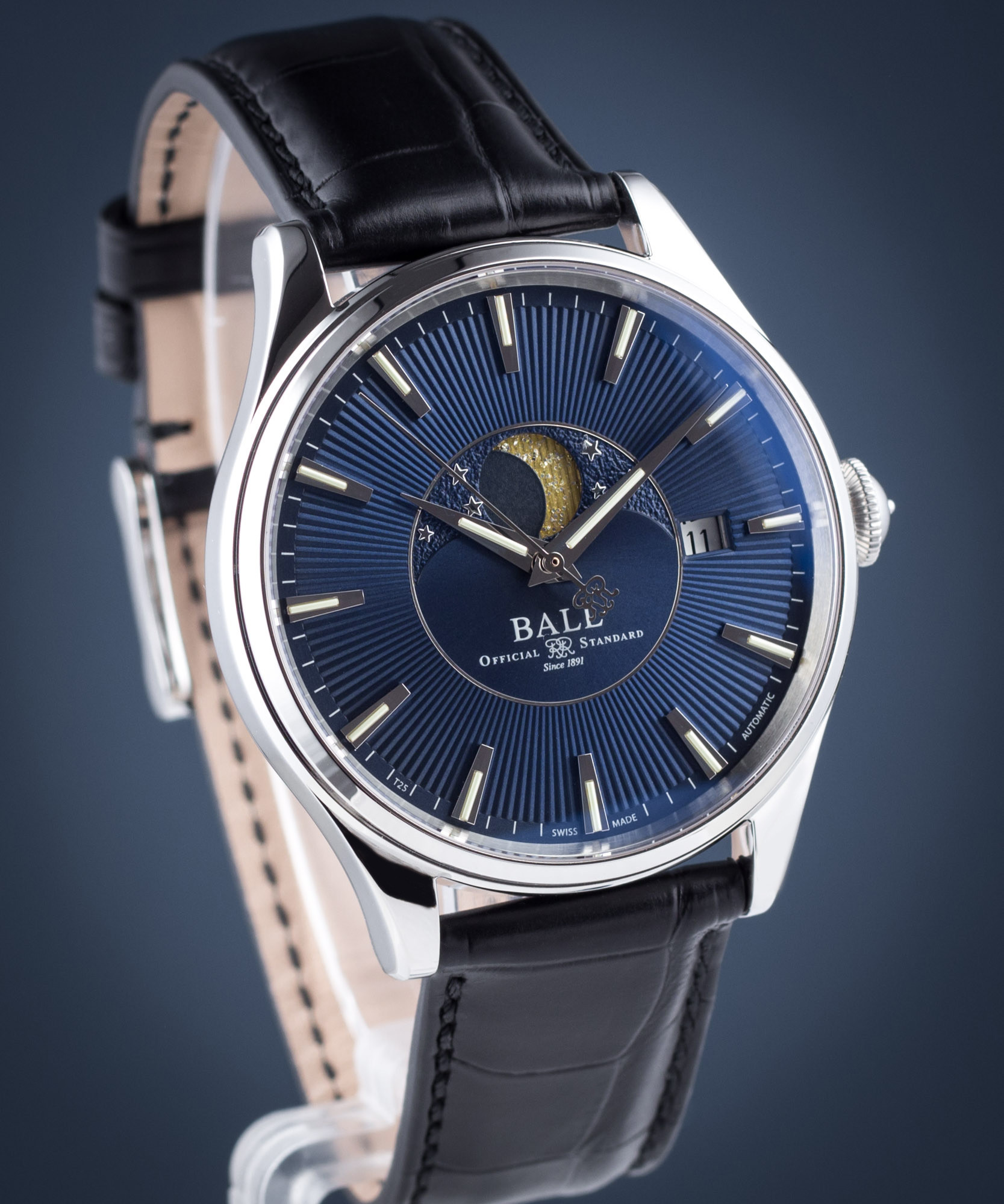 Ball Trainmaster Moon Phase NM3082D-LLJ-BE