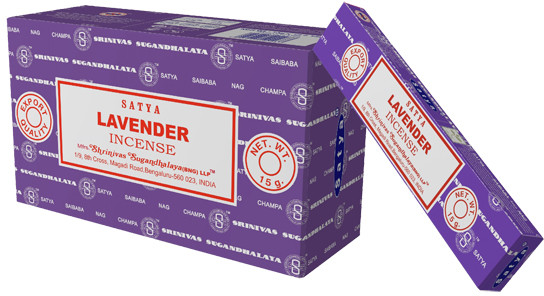 Satya Kadzidełka SATYA Lavender (lawenda) - 15g satya15