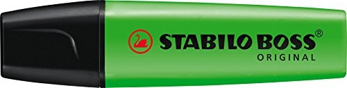 Stabilo wkład naboje do drukarki Boss oryginalne Refill, zielony 070/33