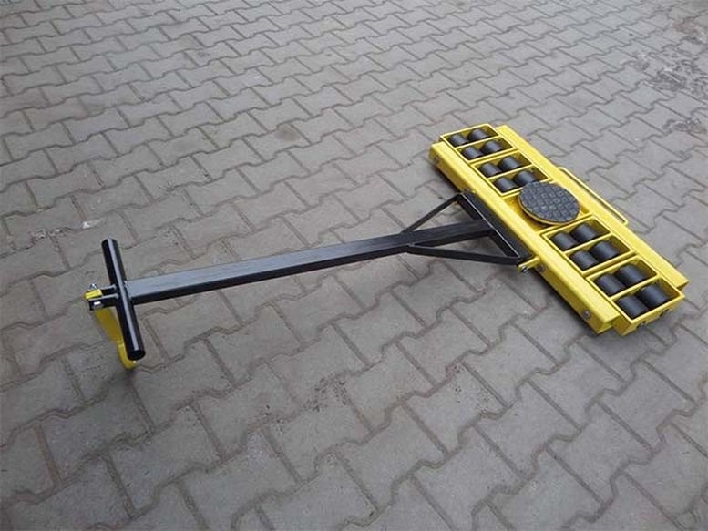 122 DOSTAWA GRATIS! 12267438 Wózek skrętny 16 rolkowy rolki 16x nylon nośność 14 T) 67438-uniw