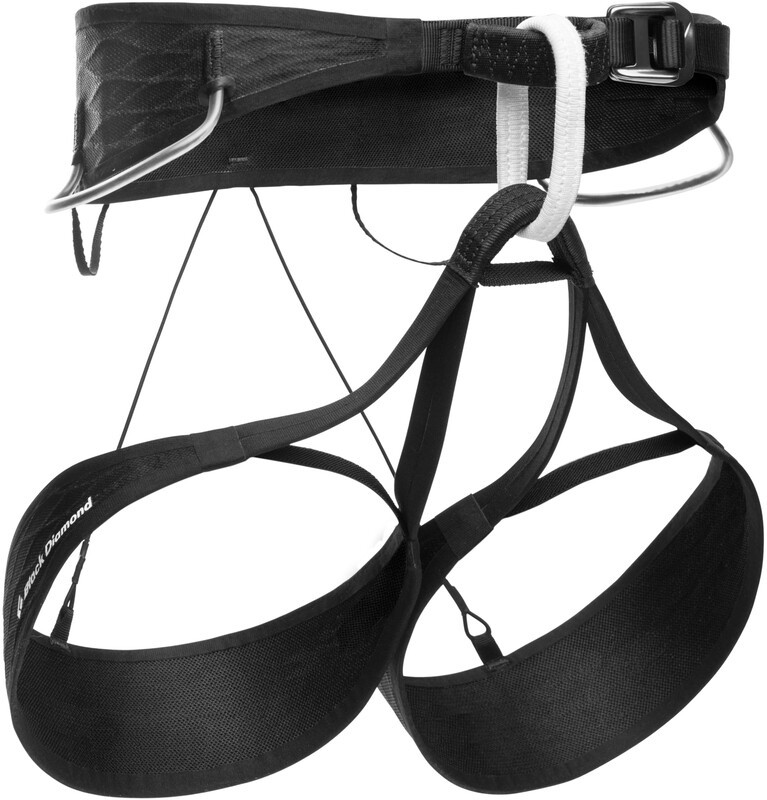 Black Diamond Airnet Uprząż Mężczyźni, black-white XS 2021 Uprzęże biodrowe BD6511079086XS_1
