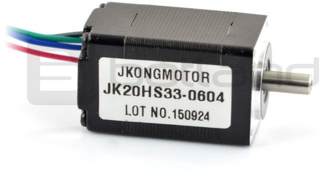 Silnik krokowy JK20HS30-0604A 200 kroków/obr 3,9V / 0,6A / 0,017Nm MOT-04848