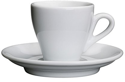 Cilio 215083 filiżanka do espresso Milano Biały, porcelana, 12 x 12 x 6 cm 215083