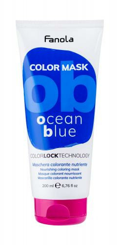 Fanola Color Mask farba do włosów 200 ml dla kobiet Ocean Blue
