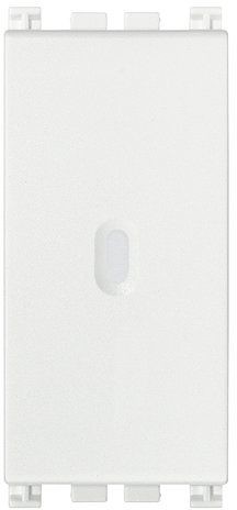 Wyłącznik osiowy 1P NO 10A, biały 19108.B