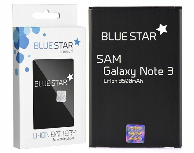 Blue Star Sam Galaxy Note 3 N900 Bateria 3500MAH