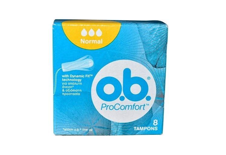 O.B. Tampony Pro Comfort 8 szt Normal