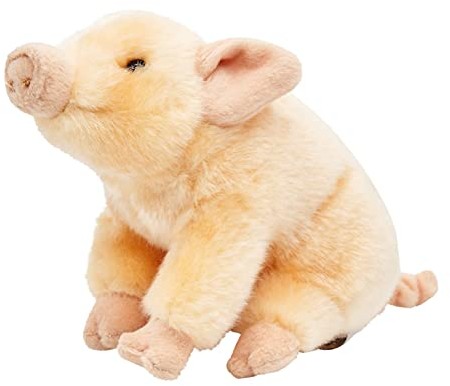 Uni-Toys Uni-Toys - Prosiak, siedzący - 20 cm (długość) - świnia, gospodarstwo rolne - pluszowe zwierzątko pluszowe, pluszowe zwierzątko BH-13039