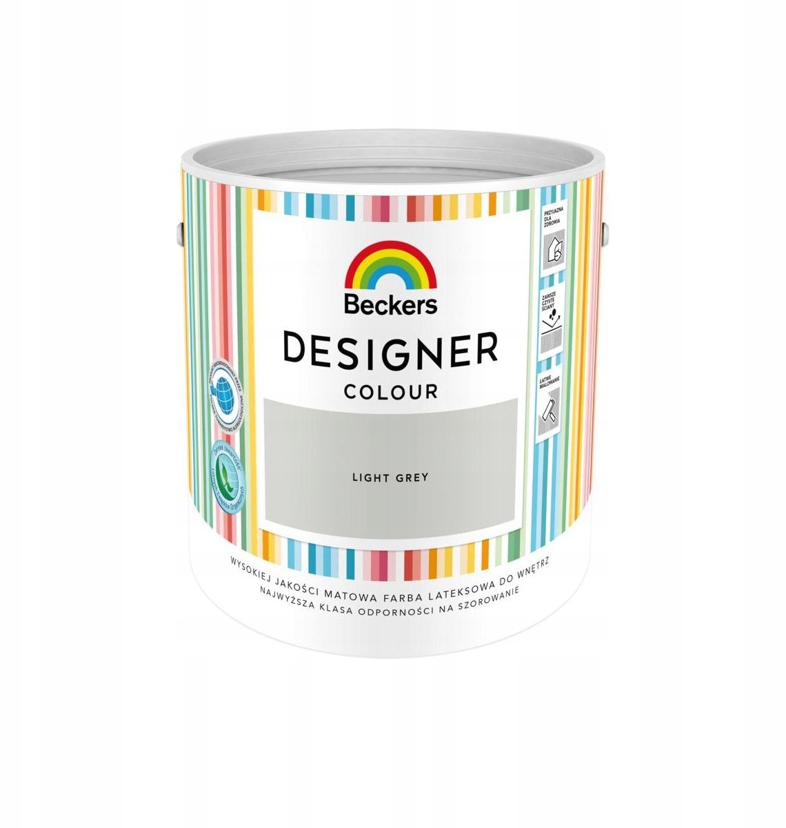 Beckers Farba wewnętrzna Designer Colour 2.5 l Light Grey