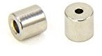 first4magnetsTM first4magnets f555 N biżuteria firmy 1 Niklowo wyciągnąć zamknięcie na magnes, 0,66 kg, 1 para, metalowy, srebrny, średnica 5 MM X 5 MM grubości F555N-1