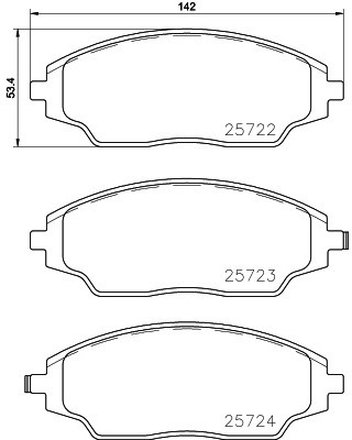 TEXTAR (TMD Friction Services GmbH) (TMD Friction Services GmbH) 2572201 2572201