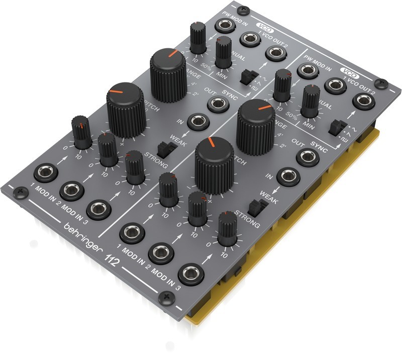 Behringer 112 DUAL VCO - moduł syntezatatora modularnego