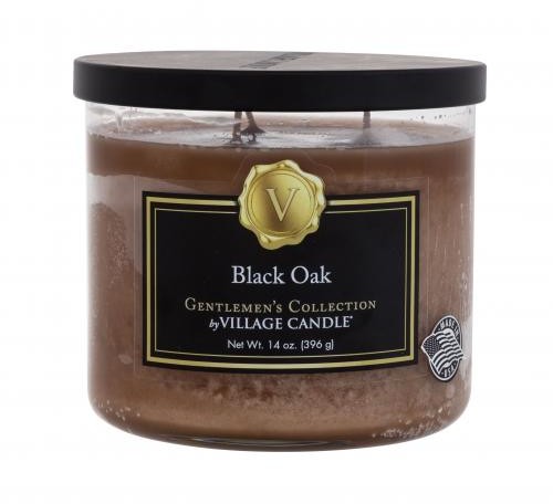 Village Candle Gentlemens Collection Black Oak świeczka zapachowa 396 g dla mężczyzn