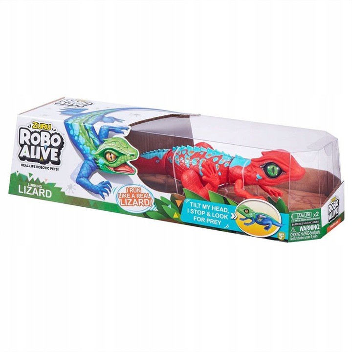 Zuru Robo Alive Lurkin Lizard Jaszczurka Chodząca