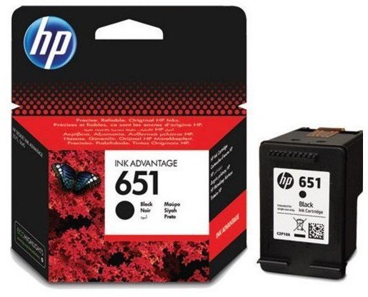 HP HP Tusz nr 651 C2P10AE Black 600str