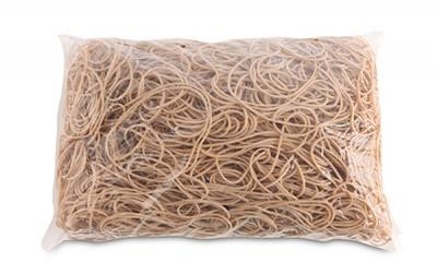 OFFICE PRODUCTS Gumki recepturki OFFICE PRODUCTS, średnica 80mm, 1,5x1,5mm, 60% kauczuku, 1000g, zgrzewka, naturalne 18108019-97