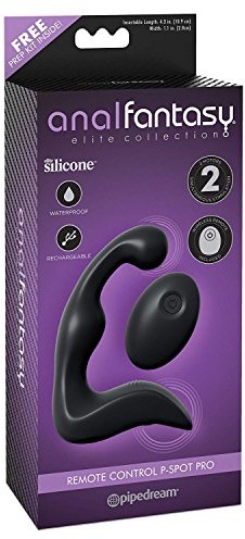 ANAL FANTASY ELITE COLLECTION Anal Fantasy Elite Collection Masajeador prostá Tico con Control Remoto Color negro PD4771-23