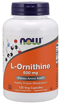 Now Foods L-ornithine  500 MG  120 Caps 122