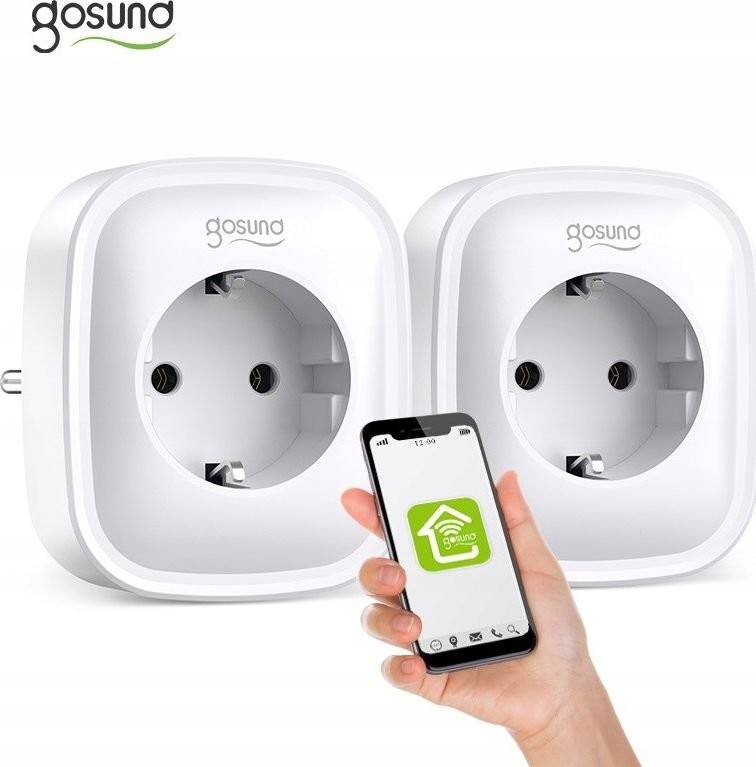 Inteligentne Gniazdko Gosund Sp112 Wifi 2Szt DOM-GNI-0015