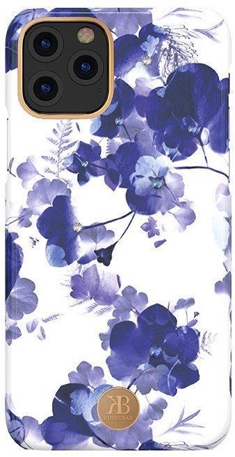 Kingxbar Blossom etui ozdobione oryginalnymi Kryształami Swarovskiego iPhone 11 Pro Max wielokolorowy (Orchid) - Wielokolorowy