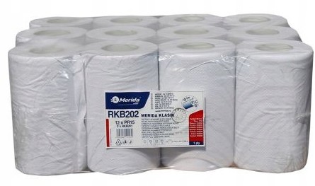 Merida Klasik Mini- Ręcznik Papierowy W Roli, Biał
