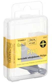 Condor Końcówki krzyżowe PH1 x 50 mm 3 szt