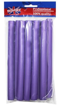 ronney RONNEY  Professional Flex Rollers 045 - Papiloty 20/240 mm fioletowe (RA 00045)