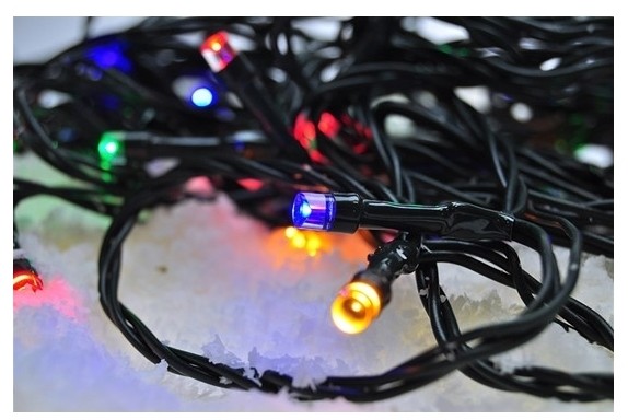 Solight LED Świąteczny łańcuch zewnętrzny 100xLED/230V 10m IP44 kolorowy