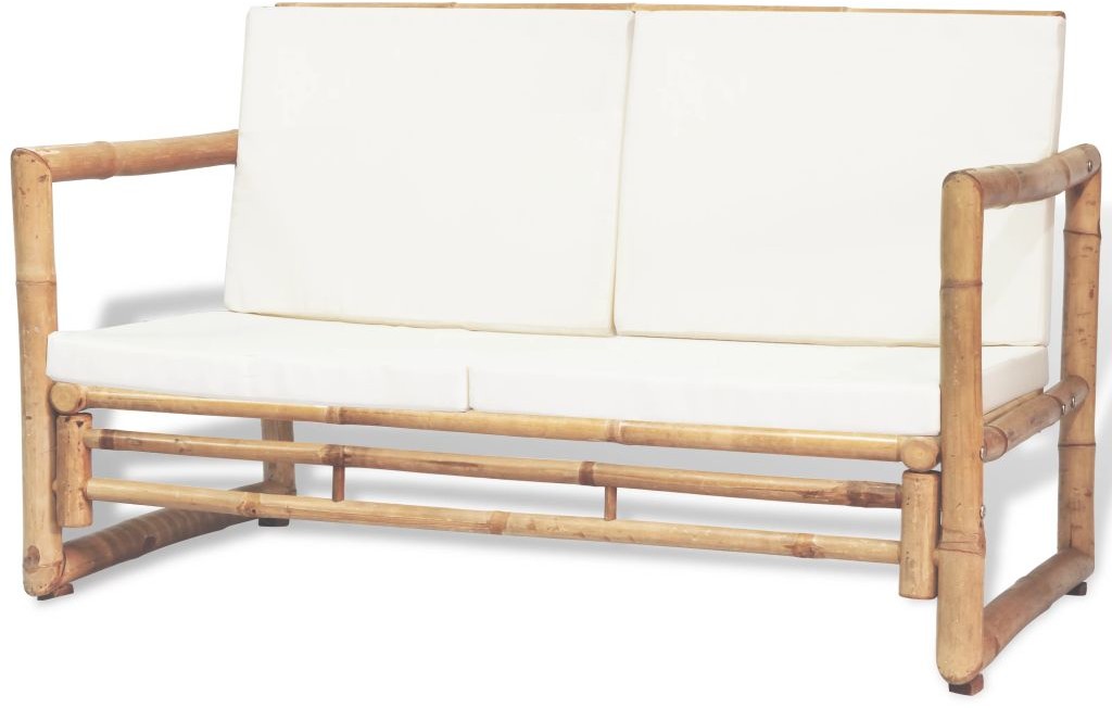 vidaXL Ławka ogrodowa, bambus, 115x65x72 cm vidaXL
