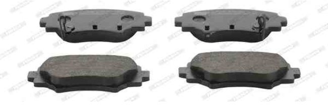 FERODO (FEDERAL-MOGUL) Zestaw klocków hamulcowych, hamulce tarczowe (FEDERAL-MOGUL) FDB4700