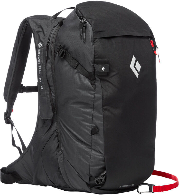 Black Diamond JetForce Pro Plecak lawinowy 35l, black M/L 2020 Plecaki lawinowe BD681323BLAKM_L1