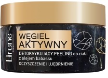 Lirene peeling do ciała detoksykujący Węgiel Aktywny i Olej Babassu 200g PEE LIR-013