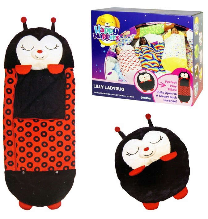 Śpiwór Dziecięcy Pościel Kołdra Biedronka Zestaw