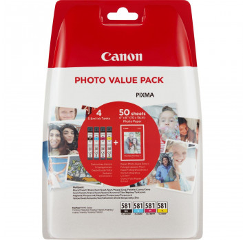 Canon Canon CLI-581 zestaw 4 tuszów CMYK (2106C005)