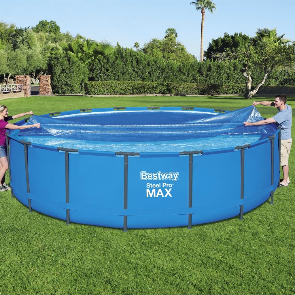 Bestway Pokrywa solarna na basen Flowclear, 549 cm vidaXL