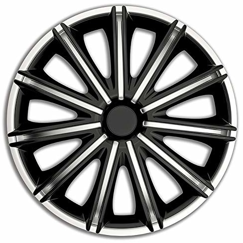 AUTO-STYLE AUTO-STYLE PP 5114SB zestaw kołpaków Nero 35 cm srebrny/czarny PP 5114SB