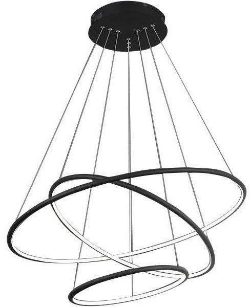 Milagro Lampa wisząca ORION BLACK III LED ML509