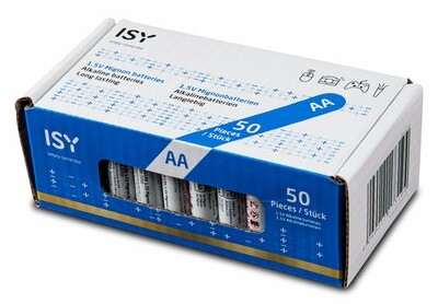 ISY Baterie ISY AA 50 szt IBA-2050
