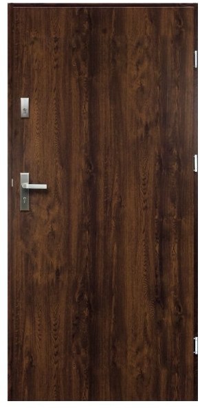 O.K.Doors Drzwi zewnętrzne pełne O.K. Doors Artemida P55 90 prawe orzech Z43426