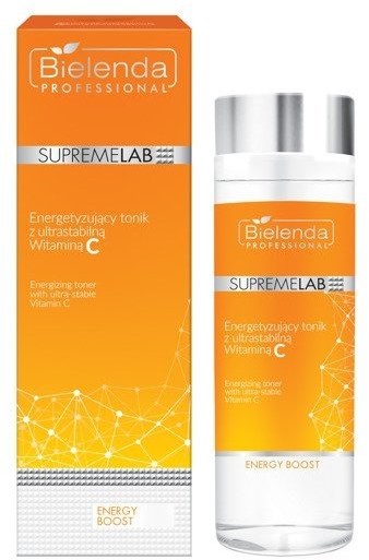 Bielenda Supremelab Energy Boost Energetyzujący Tonik ze Stabilną Witaminą C 200ml