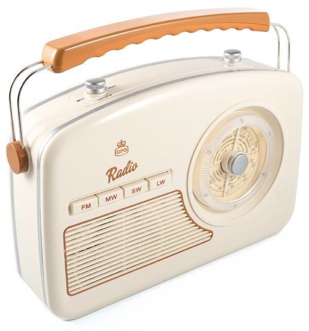 GPO Retro GPO Retro Rydell Nostalgic DAB Radio Cream